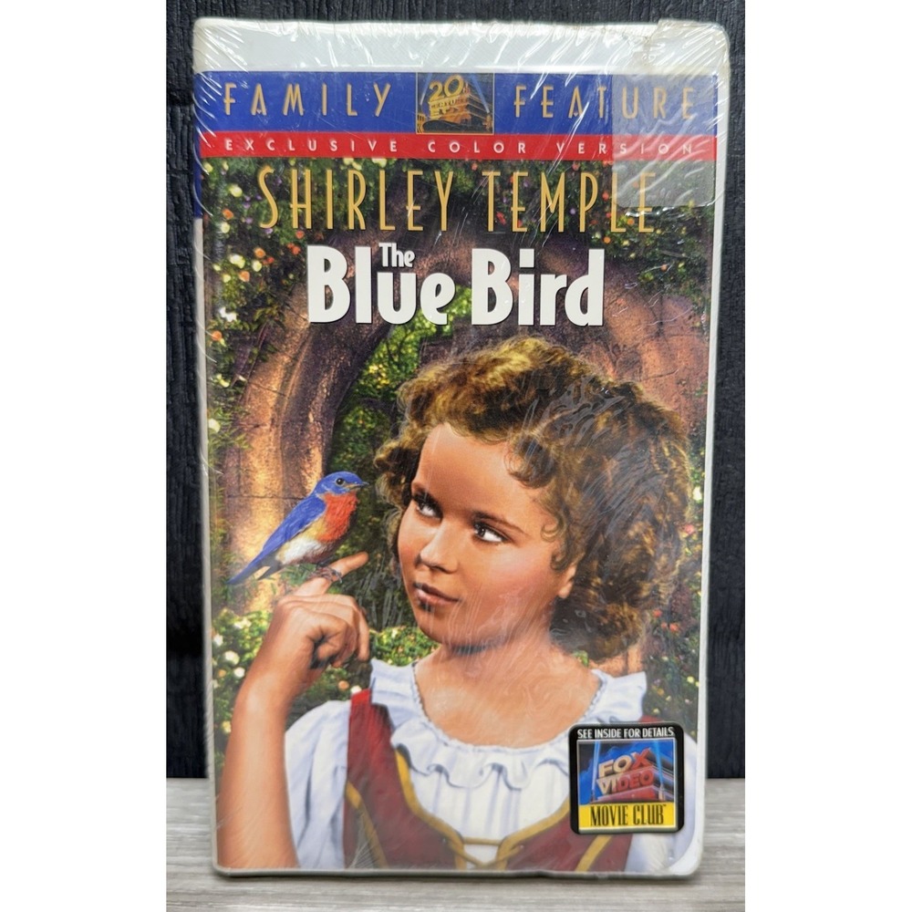 The Blue Bird (VHS, 1995) Clamshell Sealed